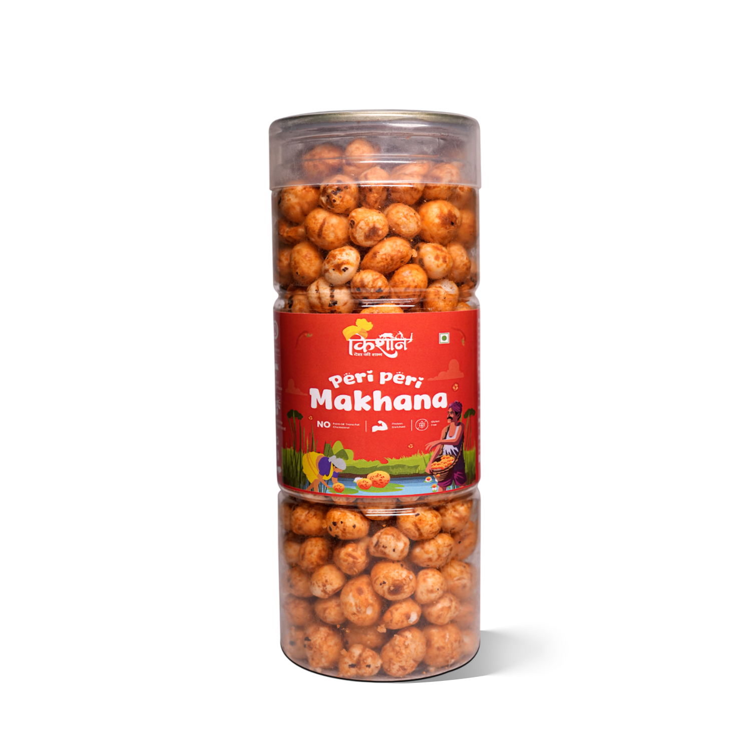 Peri-Peri Makhana 100g | Spicy Roasted Fox Nuts – Kishaan