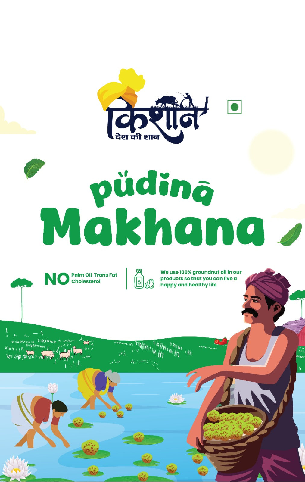 Pudina Makhana