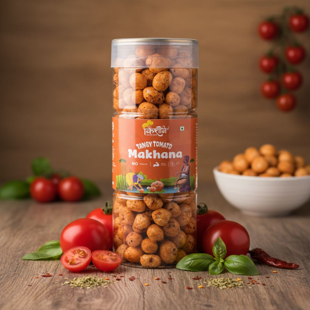 Tangy Tomato Makhana & Foxnut – Kishaan